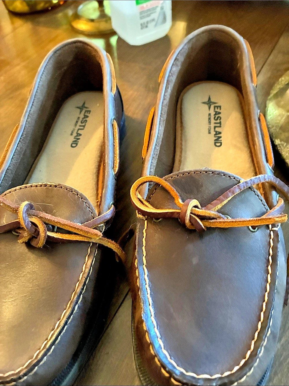Eastland Yarmouth Boat Shoe Leather Brown US 8.5